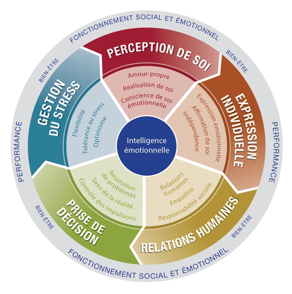 Roue des émotions EQ i
